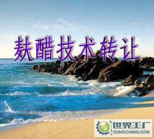 麸醋配方转让与生产技术转让，工厂交匙工程及认证咨询服务